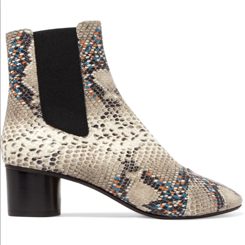 Isabel Marant Python Leather Boots - image 7